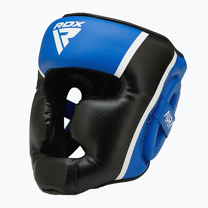 Kask bokserski RDX Head Guard Aura Plus T-17 blue 3