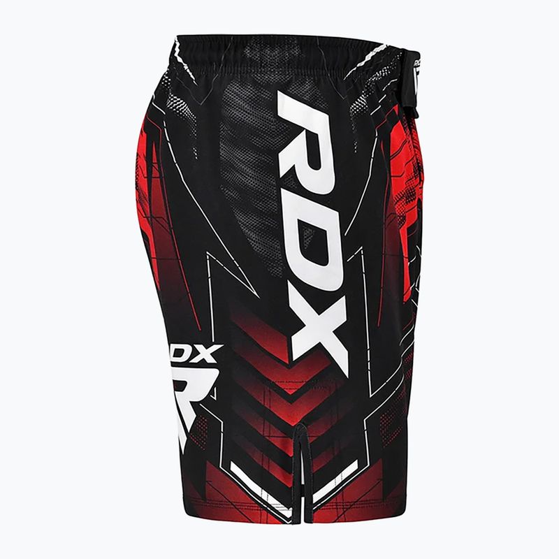 Spodenki treningowe męskie RDX IMMAF Approved MMA Fight & Training red 4
