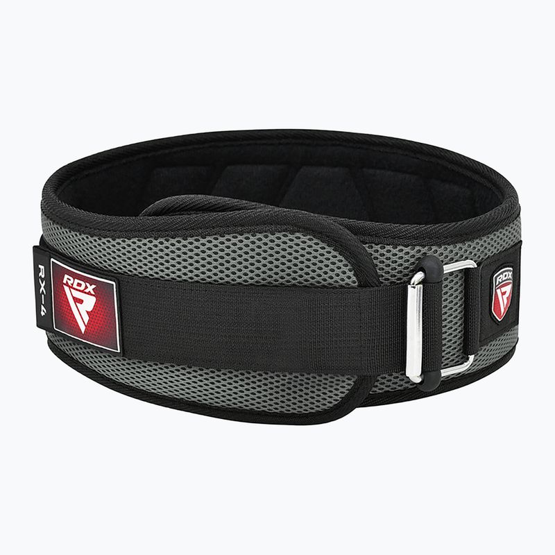 Pas do podnoszenia ciężarów RDX Rx4 Weightlifting Belt grey 2