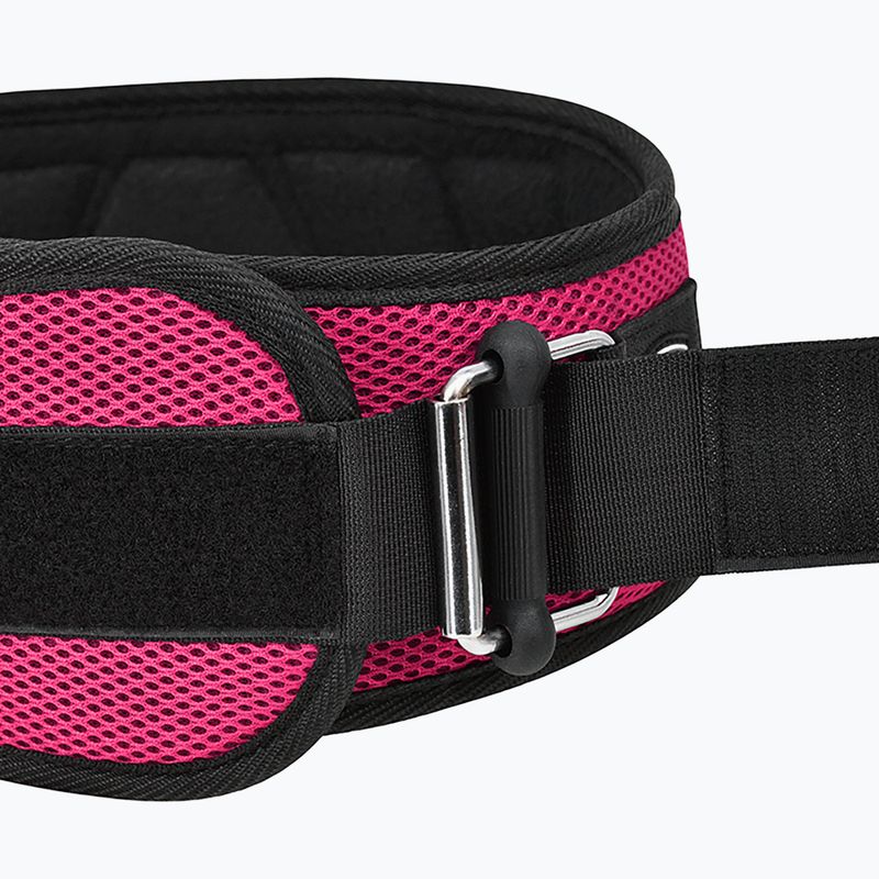 Pas do podnoszenia ciężarów RDX Rx4 Weightlifting Belt pink 5