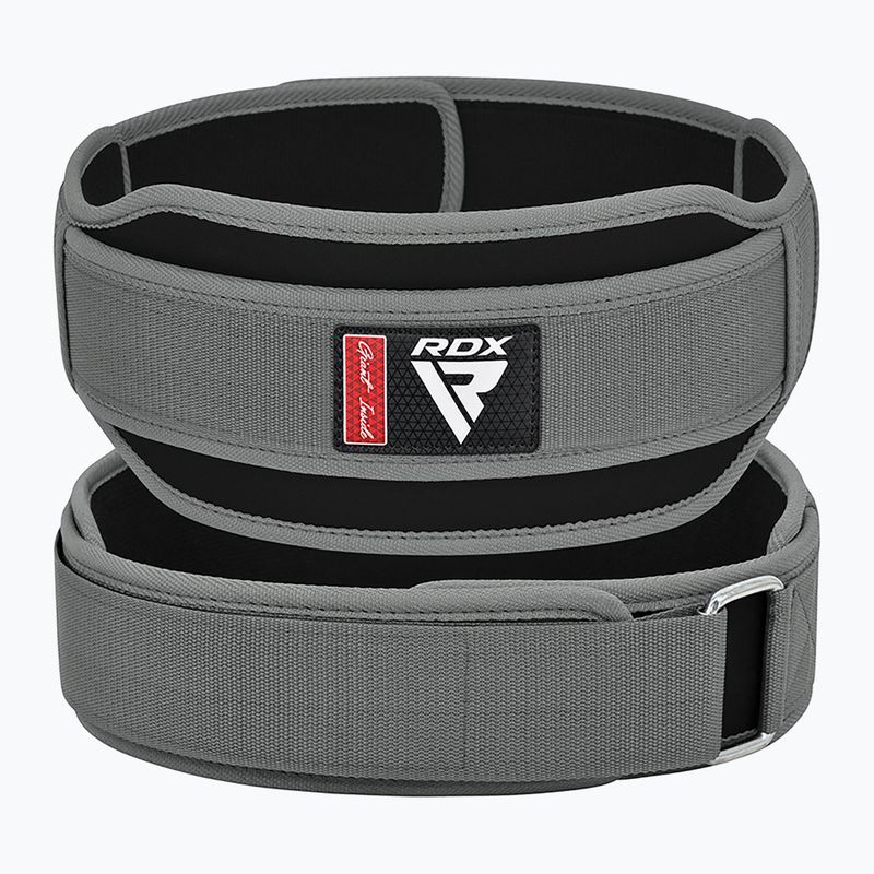 Pas do podnoszenia ciężarów RDX Rx5 Weightlifting Belt grey