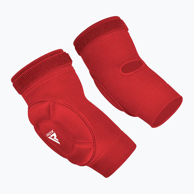 Ochraniacze na łokcie RDX Hosiery Elbow Foam red/white 3