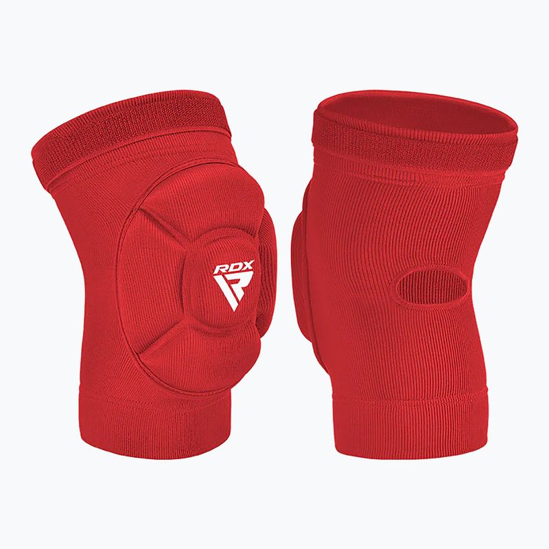 Ochraniacze na kolana RDX K5 Hosiery Knee Foam red/white 2