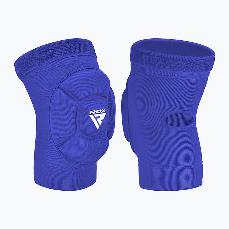 Ochraniacze na kolana RDX K5 Hosiery Knee Foam blue/white 2