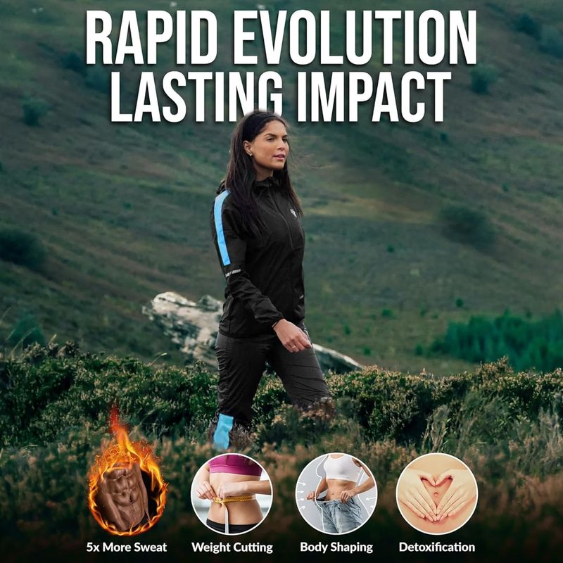 Kombinezon RDX H1 Sauna sky blue 12