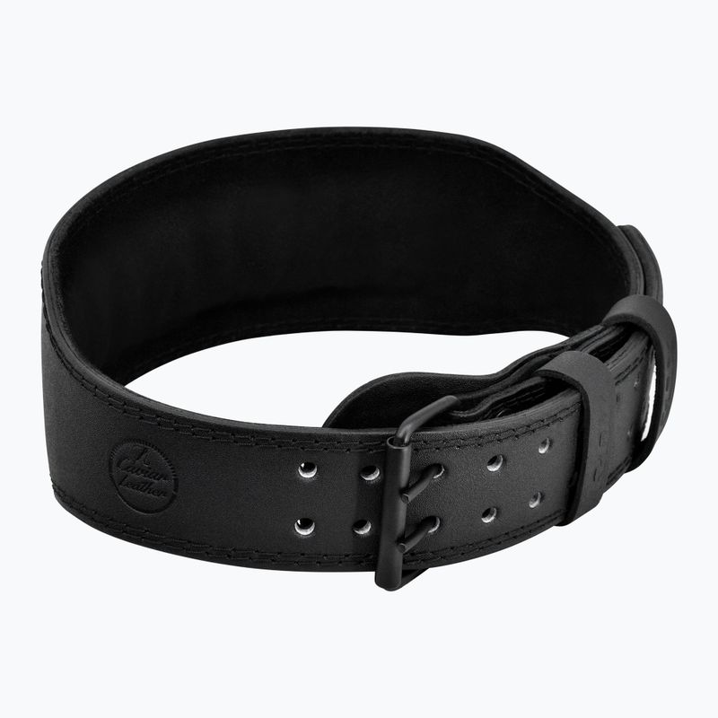 Pas do podnoszenia ciężarów RDX Belt 4" Leather black