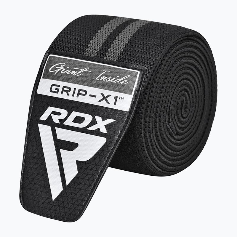 Ochraniacze na kolana RDX KR11 Gym Knee Wrap black/grey 4