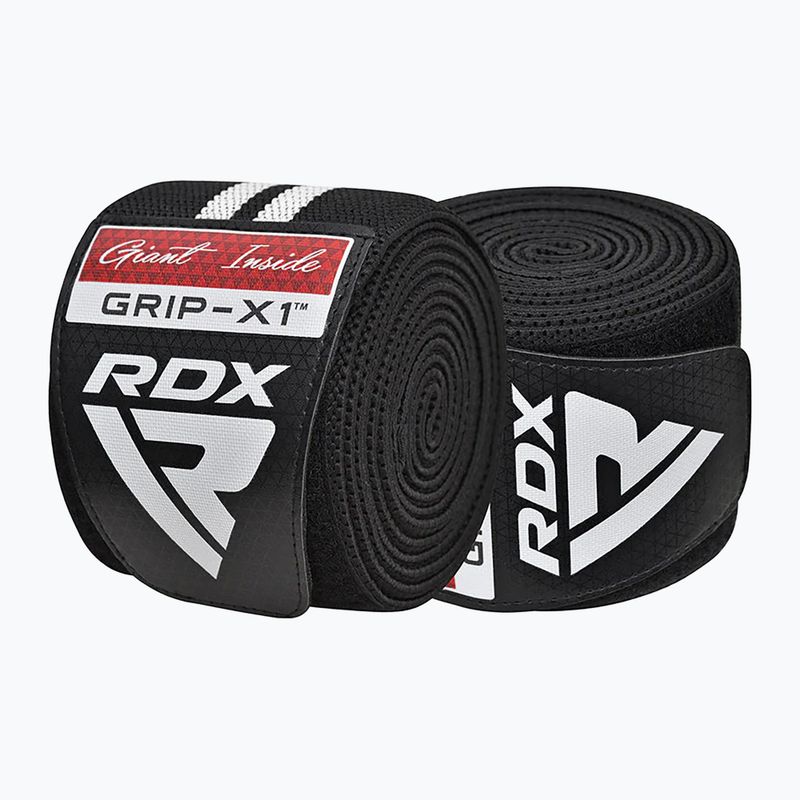 Ochraniacze na kolana RDX KR11 Gym Knee Wrap black/white 2