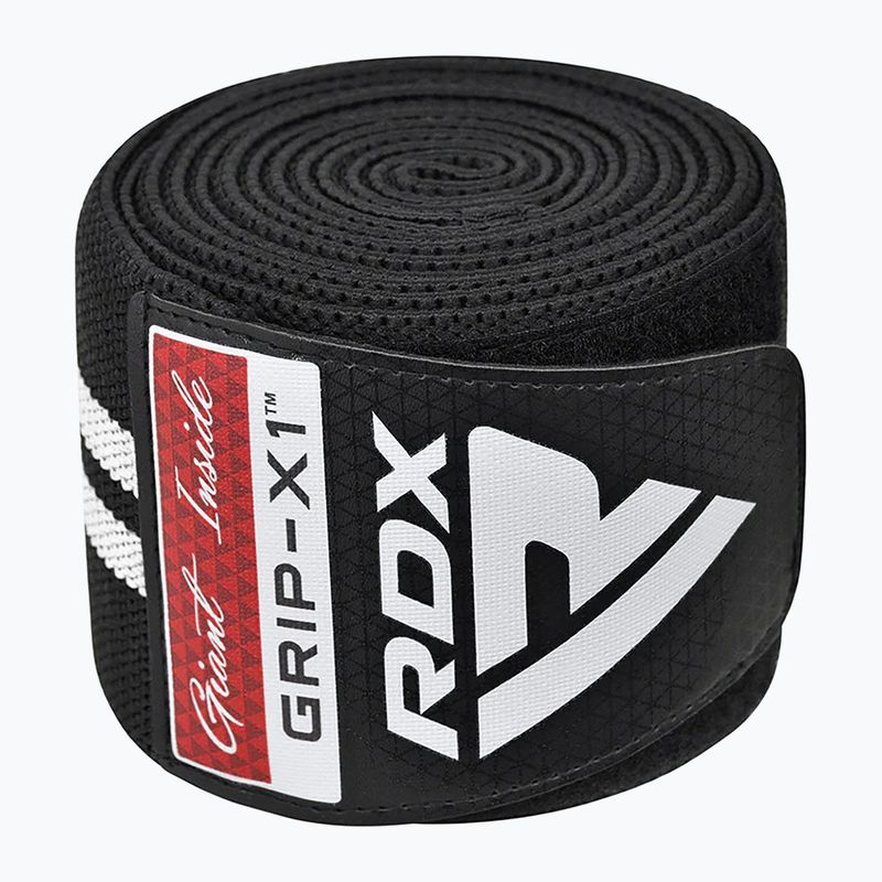 Ochraniacze na kolana RDX KR11 Gym Knee Wrap black/white 3