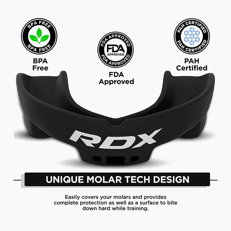 Ochraniacz szczęki RDX Mouth Guard black 3