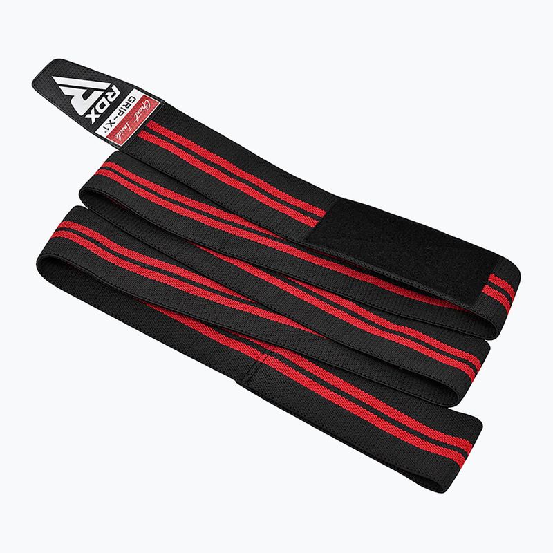 Ochraniacze na kolana RDX KR11 Gym Knee Wrap black/red 4