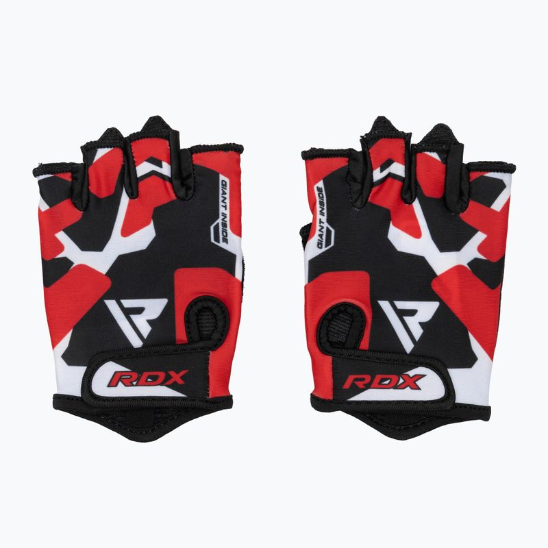Rękawiczki treningowe RDX Sumblimation F6 red 2