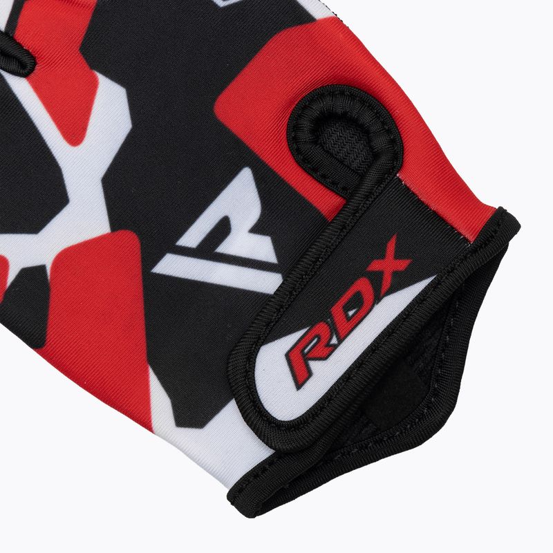 Rękawiczki treningowe RDX Sumblimation F6 red 4