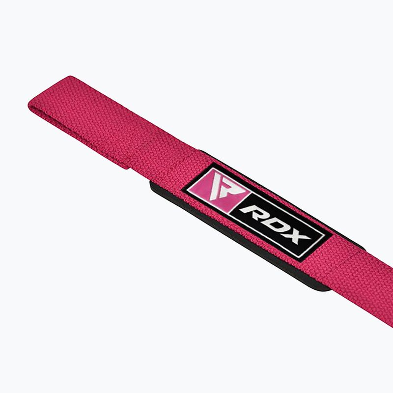 Paski do podnoszenia ciężarów RDX Single Strap pink 2