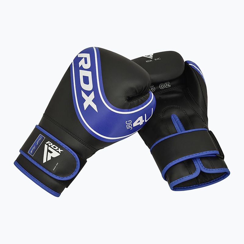 Rękawice bokserskie dziecięce RDX JBG-4 blue/black 2