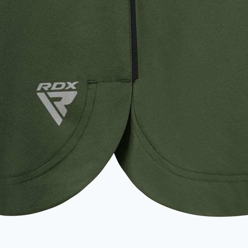 Spodenki treningowe męskie RDX T15 green 4