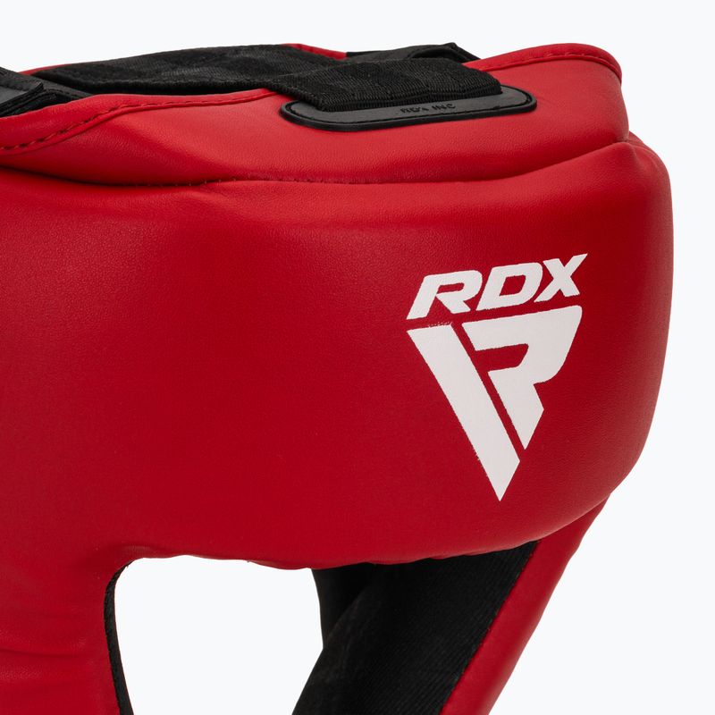 Kask bokserski RDX Boxing Head Guard AS1 red 4
