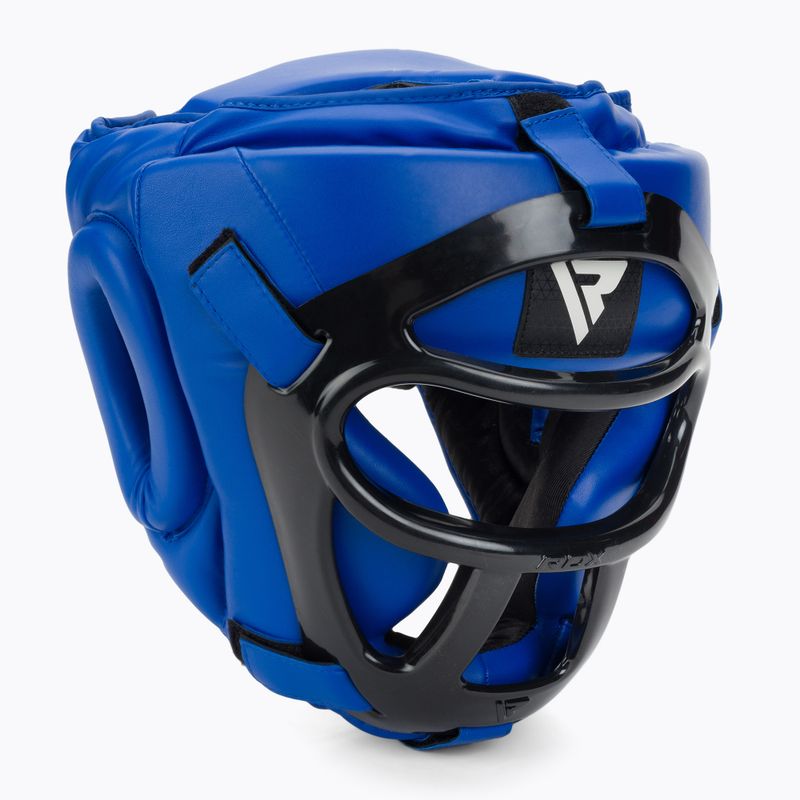 Kask bokserski RDX Guard Grill T1 blue