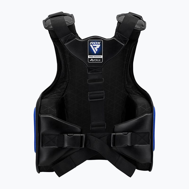 Ochraniacz tułowia RDX Apex Coach Body Protector blue 2