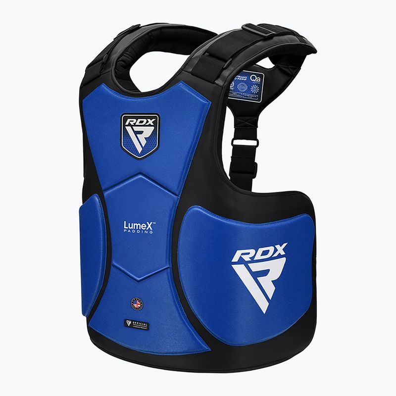 Ochraniacz tułowia RDX Apex Coach Body Protector blue 3