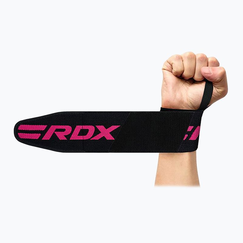 Usztywniacze nadgarstków RDX Gym Wrist Wrap pink 4