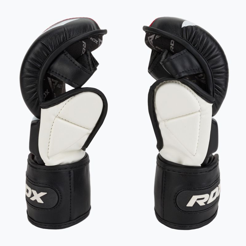Rękawice grapplingowe RDX Grappling Glove REX T6 red 4