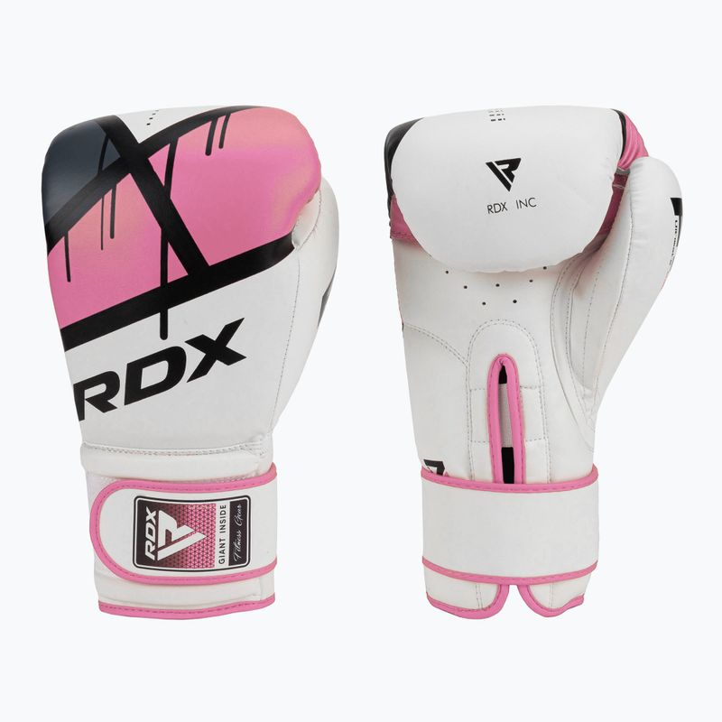 Rękawice bokserskie damskie RDX BGR-F7 pink