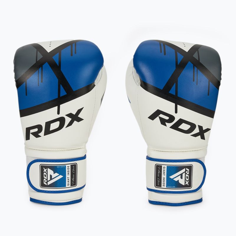 Rękawice bokserskie RDX BGR-F7 blue 2