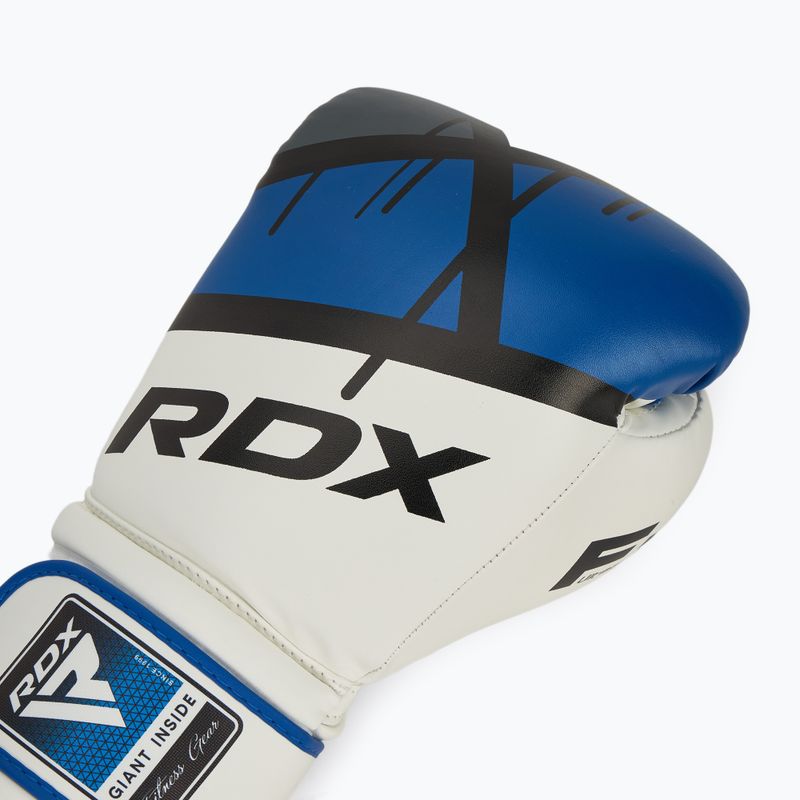 Rękawice bokserskie RDX BGR-F7 blue 5