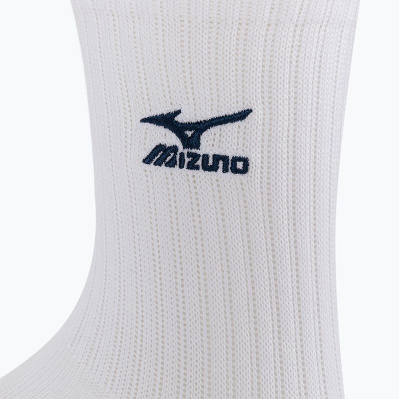 Skarpety siatkarskie Mizuno Volley Medium białe 67UU71571 3