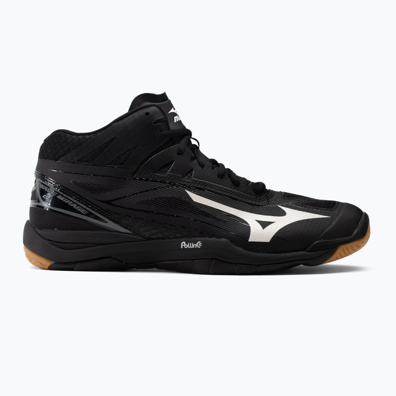 Buty do siatkówki męskie Mizuno Wave Mirage 2 Mid  czarne X1GA176099 2