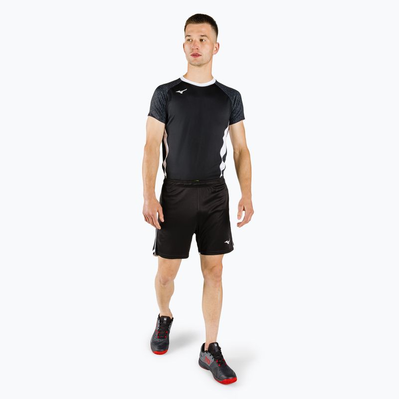 Spodenki treningowe męskie Mizuno High-Kyu czarne V2EB700109 2