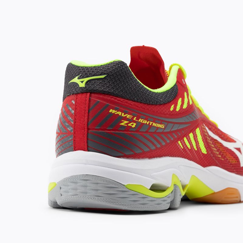 Buty do siatkówki męskie Mizuno Wave Lightning Z4  czerwone V1GA180001 8