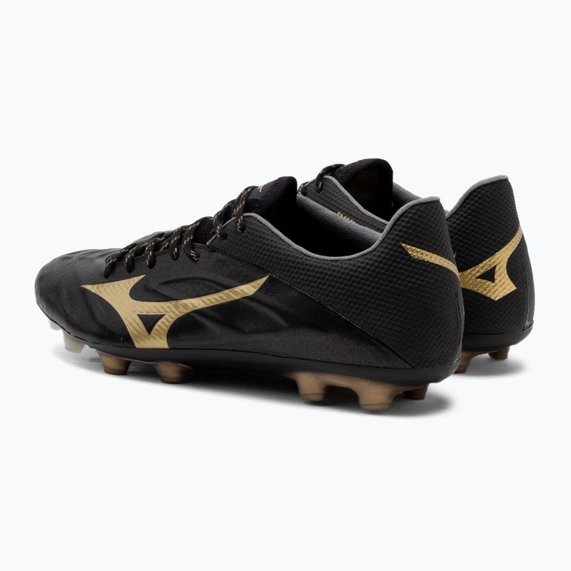 Buty piłkarskie męskie Mizuno Rebula 2 V1 Japan MD czarne P1GA187950 3