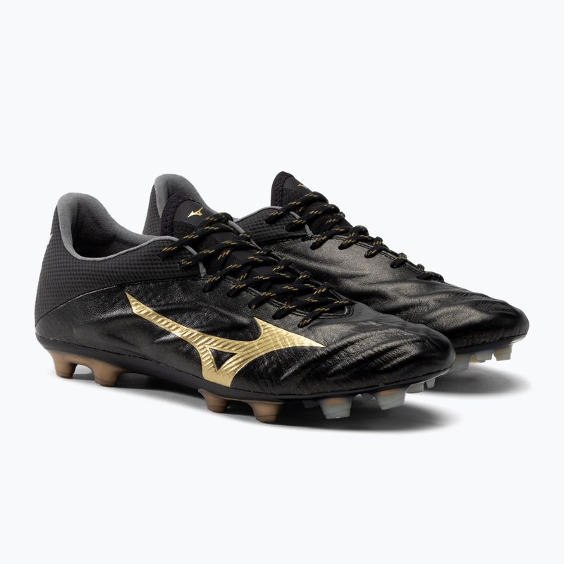Buty piłkarskie męskie Mizuno Rebula 2 V1 Japan MD czarne P1GA187950 5