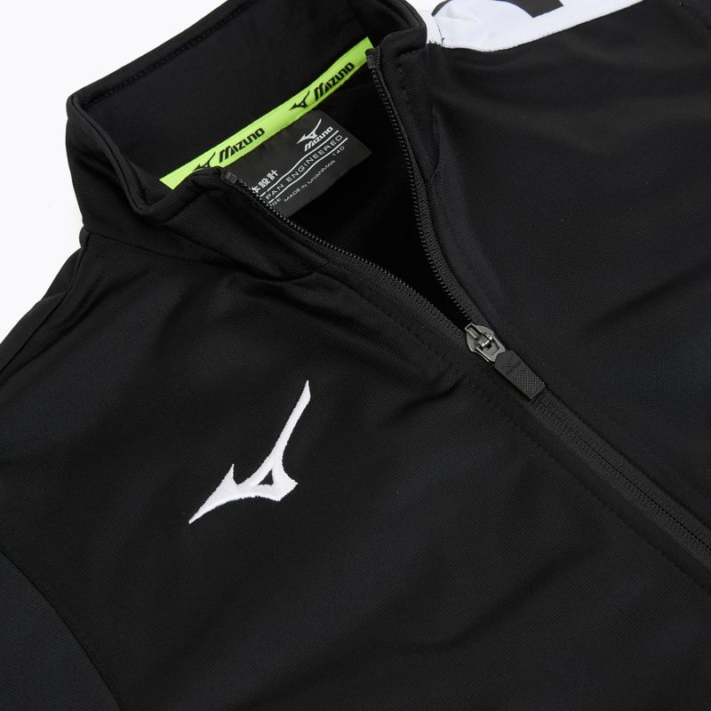 Bluza treningowa dziecięca Mizuno Knitted Track black 4
