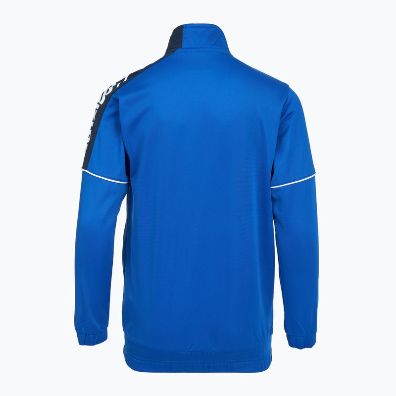 Bluza treningowa dziecięca Mizuno Knitted Track royal 2