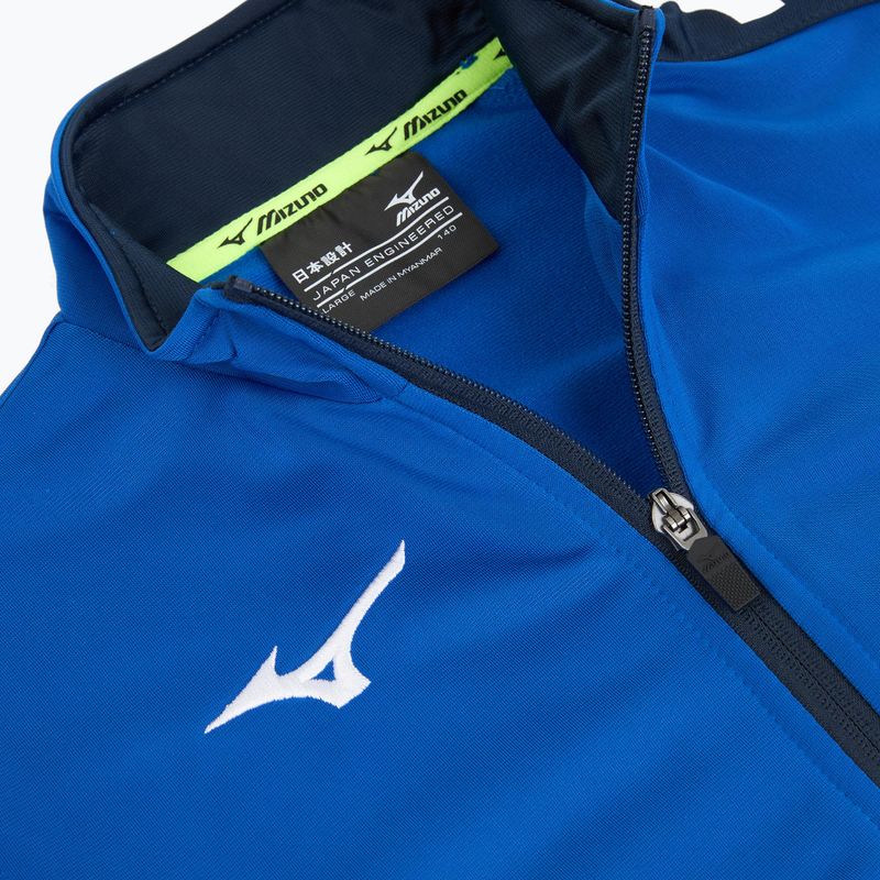 Bluza treningowa dziecięca Mizuno Knitted Track royal 4