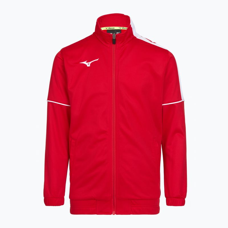 Bluza treningowa dziecięca Mizuno Knitted Track red