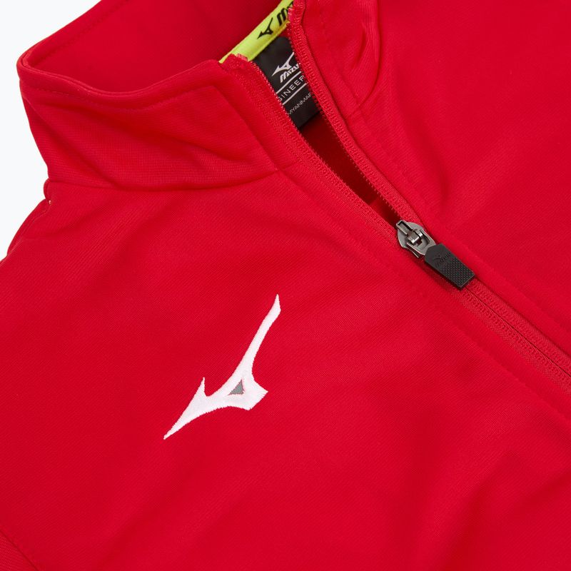 Bluza treningowa dziecięca Mizuno Knitted Track red 4