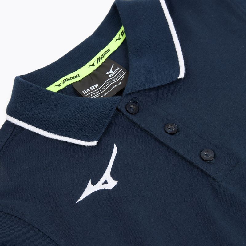 Koszulka dziecięca Mizuno Polo navy/white 3