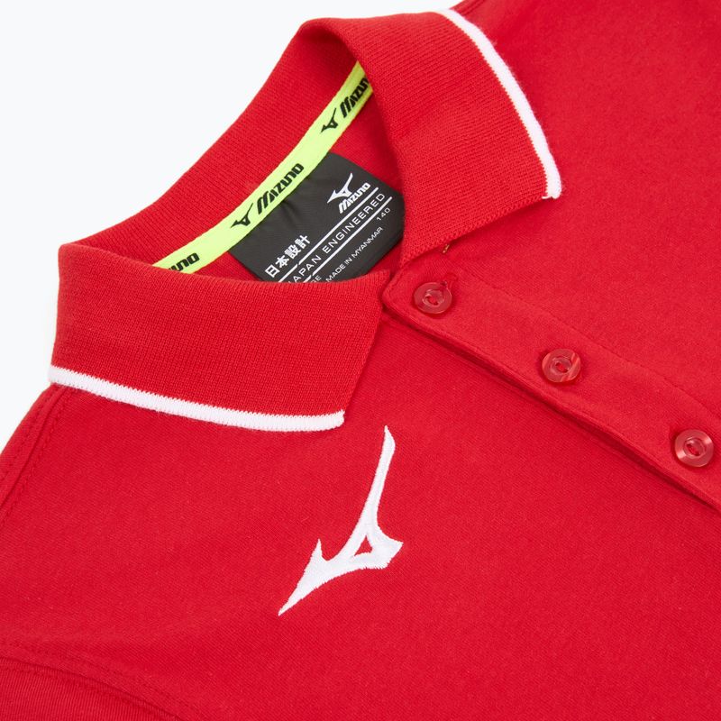 Koszulka dziecięca Mizuno Polo red/white 3