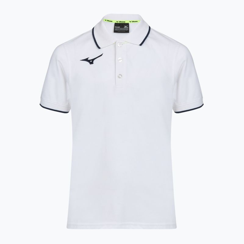 Koszulka dziecięca Mizuno Polo white/navy