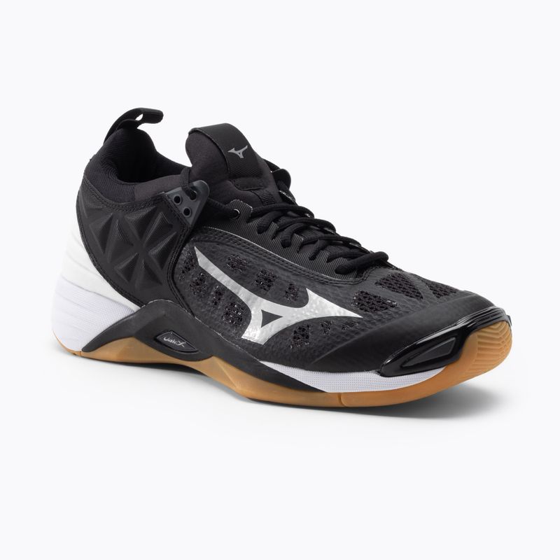 Buty do siatkówki męskie Mizuno Wave Momentum czarne V1GA191204