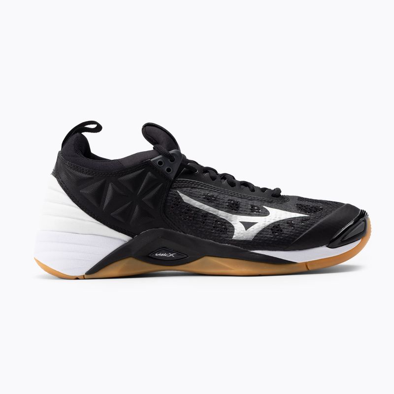 Buty do siatkówki męskie Mizuno Wave Momentum czarne V1GA191204 2