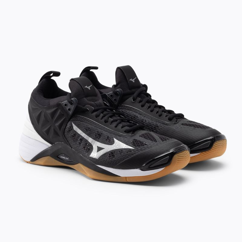 Buty do siatkówki męskie Mizuno Wave Momentum czarne V1GA191204 5