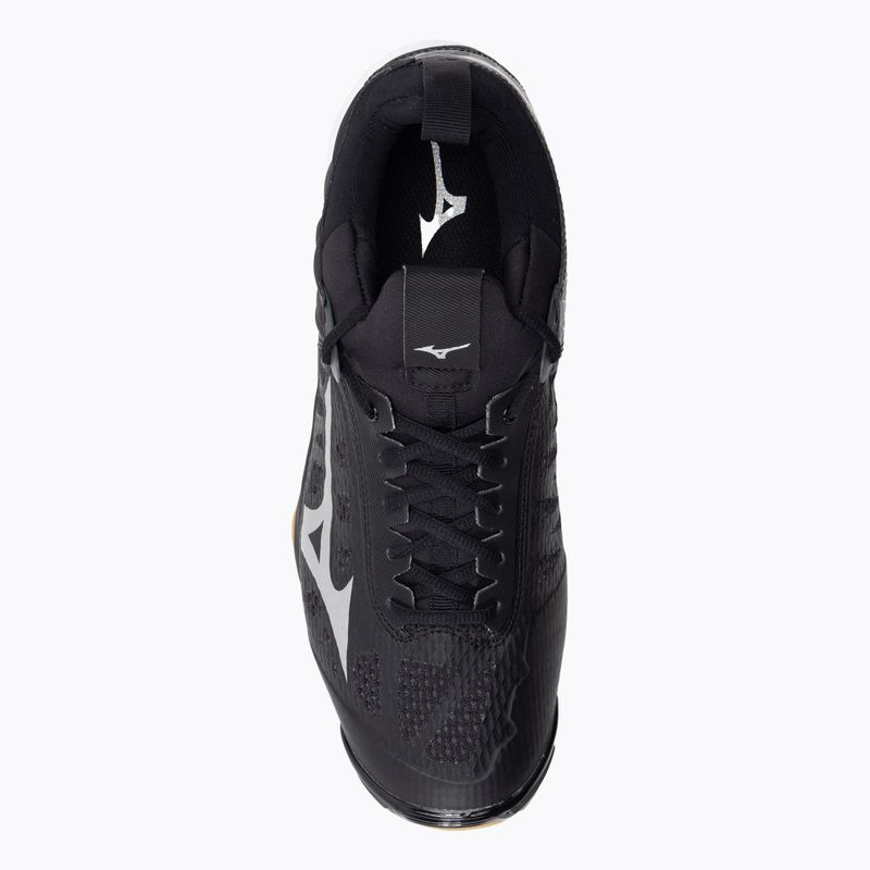 Buty do siatkówki męskie Mizuno Wave Momentum czarne V1GA191204 6