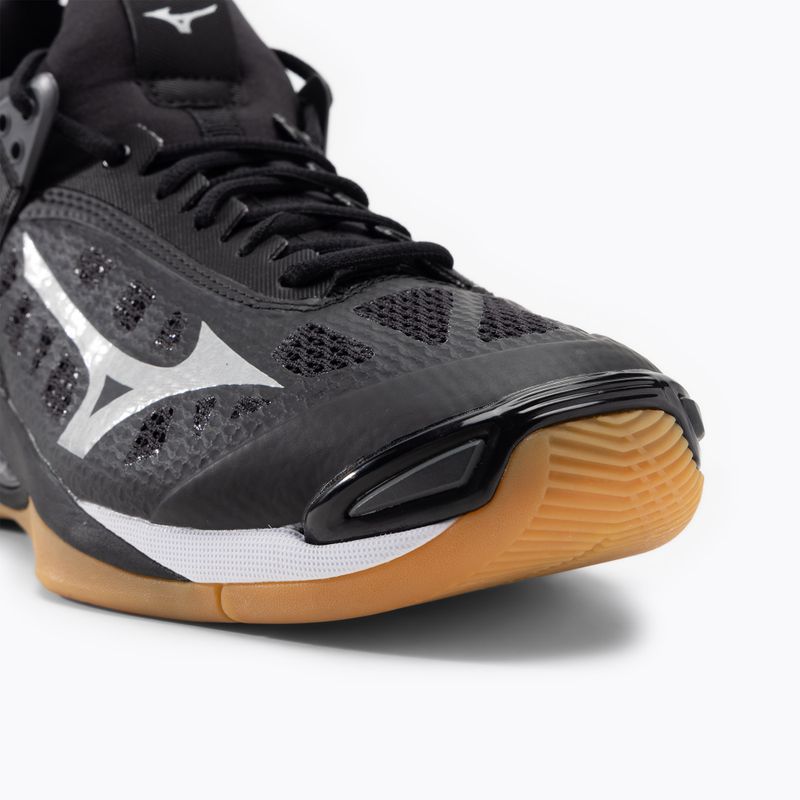 Buty do siatkówki męskie Mizuno Wave Momentum czarne V1GA191204 7