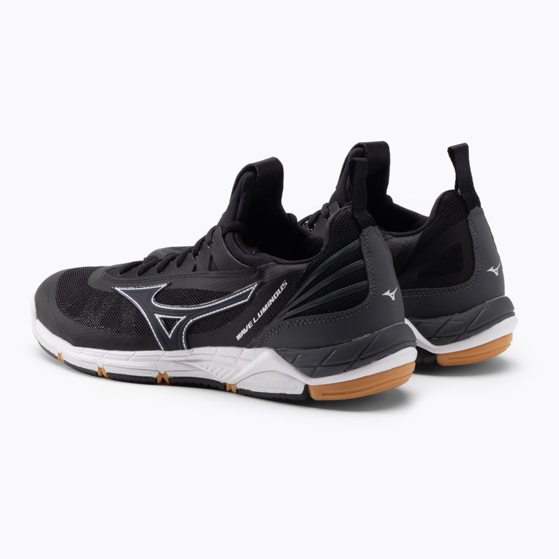 Buty do siatkówki męskie Mizuno Wave Luminous czarne V1GA182010 3