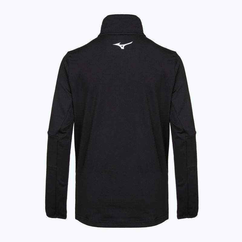 Bluza polarowa dziecięca Mizuno Shizuoka Tech Fleece whitenavy 2
